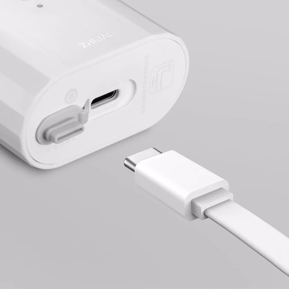 Обновленная Мужская электрическая бритва Xiaomi ZhiBai влажная/сухая IPX7