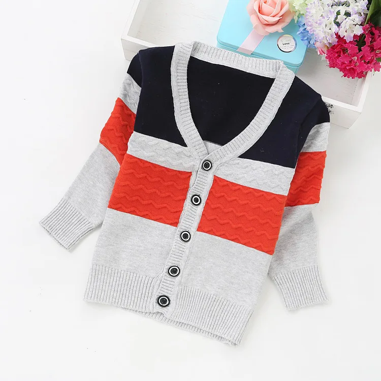 2016 new spring boys' cardigans children sweaters 2 5 years boys