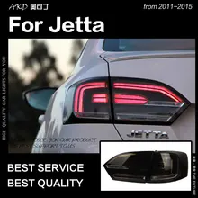 АКД стайлинга автомобилей для VW Jetta задние фонари 2011-2015 Jetta MK6 светодиодный задний фонарь светодиодный DRL Dynami сигнала тормозной обратного авто Интимные аксессуары
