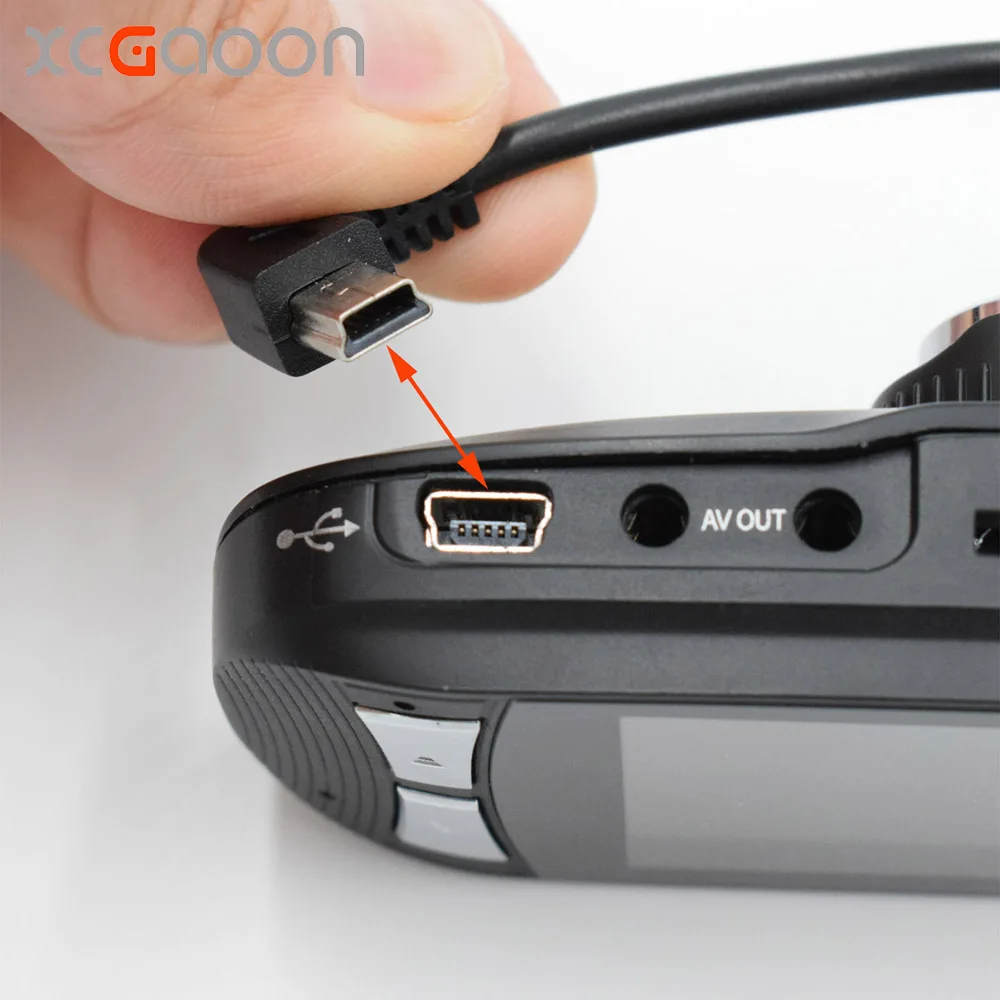 Изогнутый мини Переходник USB XCGaoon 3 5 метра для зарядки в машине В 2 А с usb портом