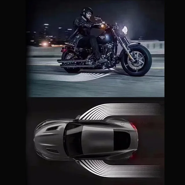 Для Yamaha Suzuki Универсальный мотоцикл Добро пожаловать Огни Крылья Ангела