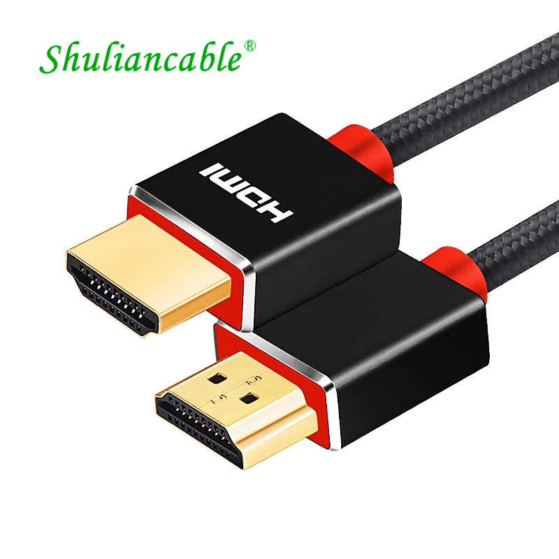 SL HDMI кабель 2 0 3D HDR 4K 60Hz для разветвителя переключатель PS4 LED ТВ xbox проектор