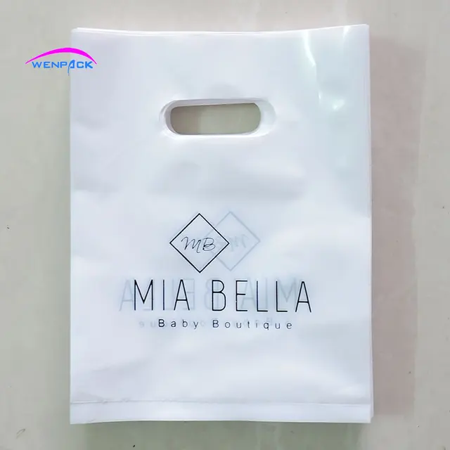 25x35cm custom shopping handle plastic gift bagplastic packaging bag for shoesprinted logo - Custom Plastic Bags 25x35cm custom shopping handle plastic gift bagplastic packaging bag for shoesprinted logo - Custom Plastic Bags