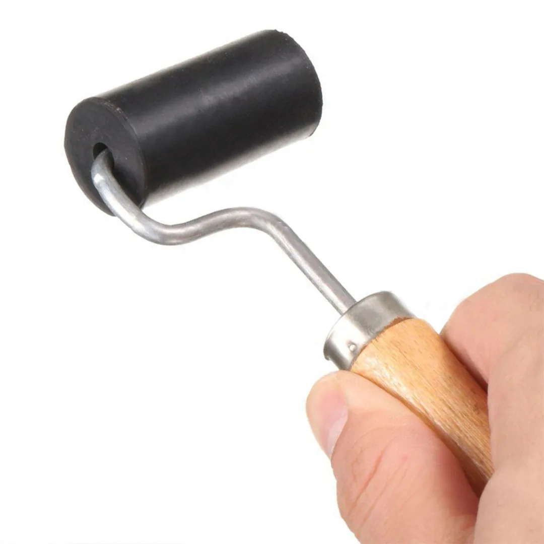 1pc New 160mm Plastic Welding Roller Brush Black for Hot Air Torch Welder Tool