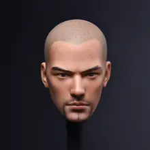 1/6 Asura Saint Monk Head Tang Monk Head Sculpt Carving Bald Beard Version Tencent Game Series F Man Body