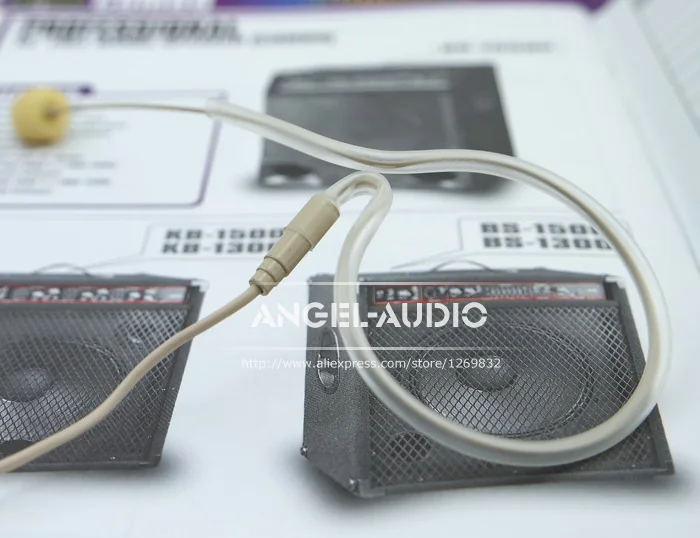 Высокое качество телесный цвет Мини XLR TA4F 4PIN разъем Заушник гарнитура микрофон
