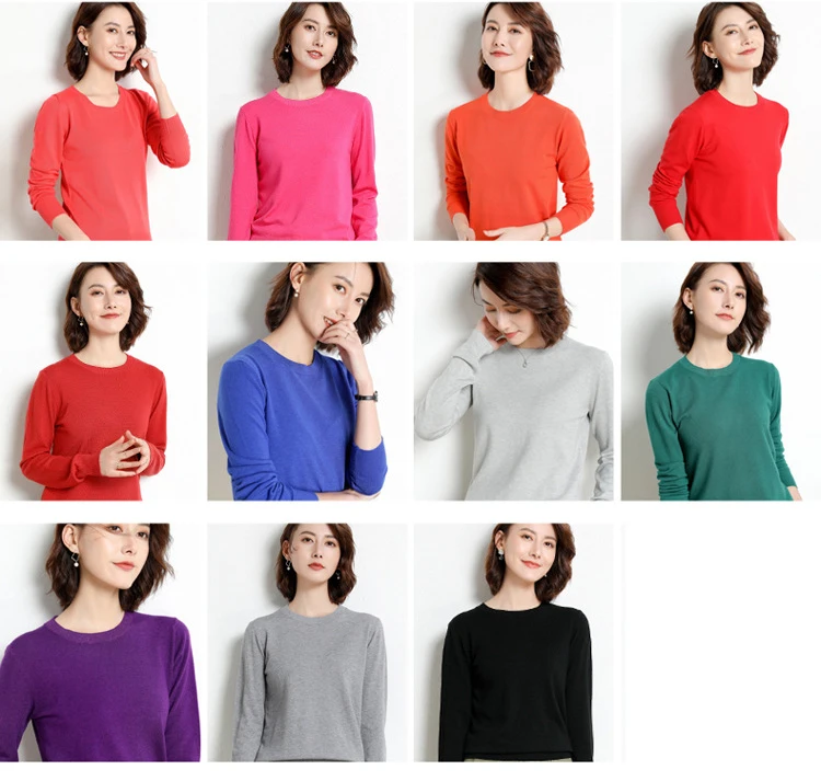 ladies sweater Yellow Cashmere Sweater For Women Sweaters Female Pink Wool Winter Woman Sweater Knitting Pullovers Knitted Sweaters Jumper 2021 Sweaters