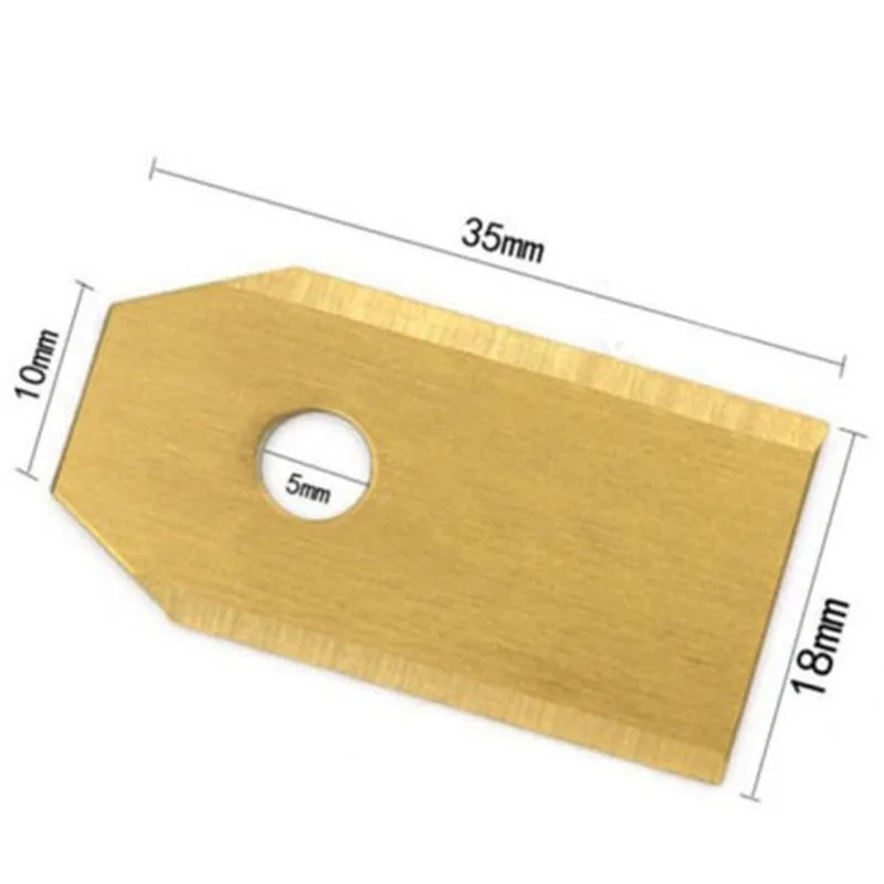 20 шт. лезвия винты из нержавеющей стали с титановым покрытием косилки для Husqvarna