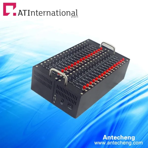 

Professional bulk sms 32 port modem GSM/GPRS/EDGE modem pool Q2406b