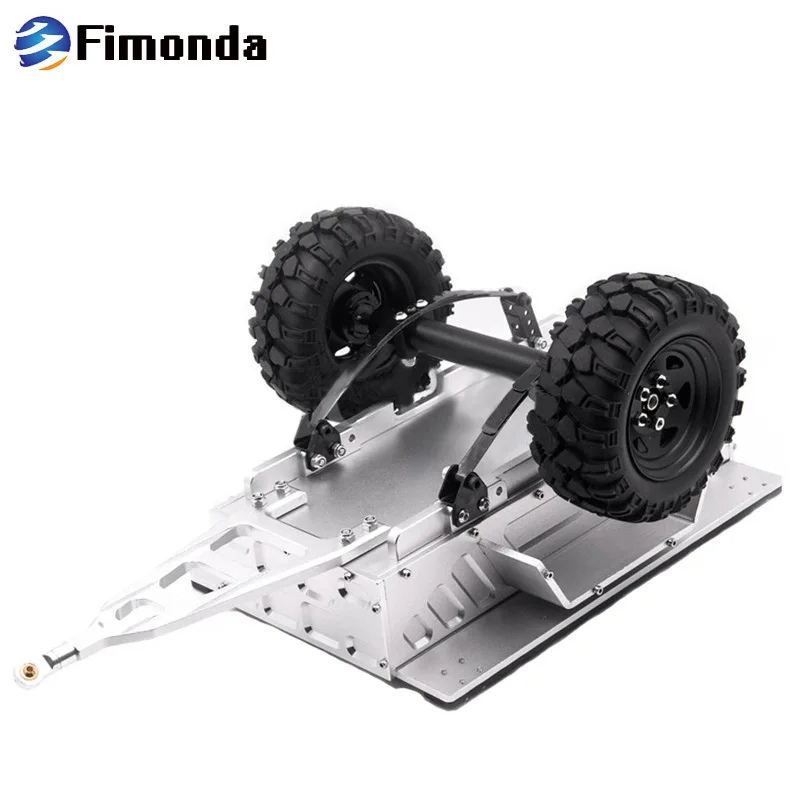 Алюминиевый Радиоуправляемый прицеп высокого качества для 1/10 RC Rock Cralwer Car Axial SCX10 Traxxas TRX4 TAMIYA CC01 D90 Cars Hopper