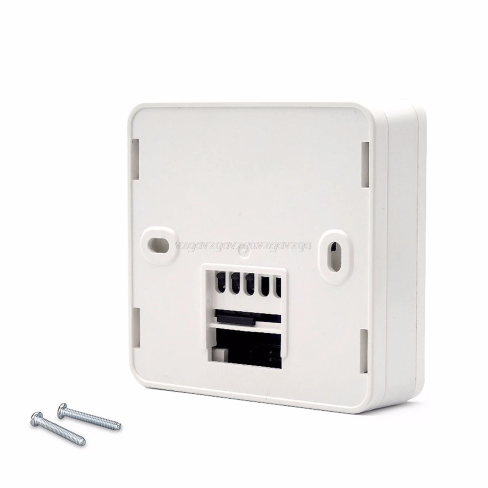 Goede BGL02 5 Lcd Thermoregulator Gas Boiler Verwarming Temperatuur Controller Programmeerbare Thermostaat Voor Kombi Boiler Wandmontage O17