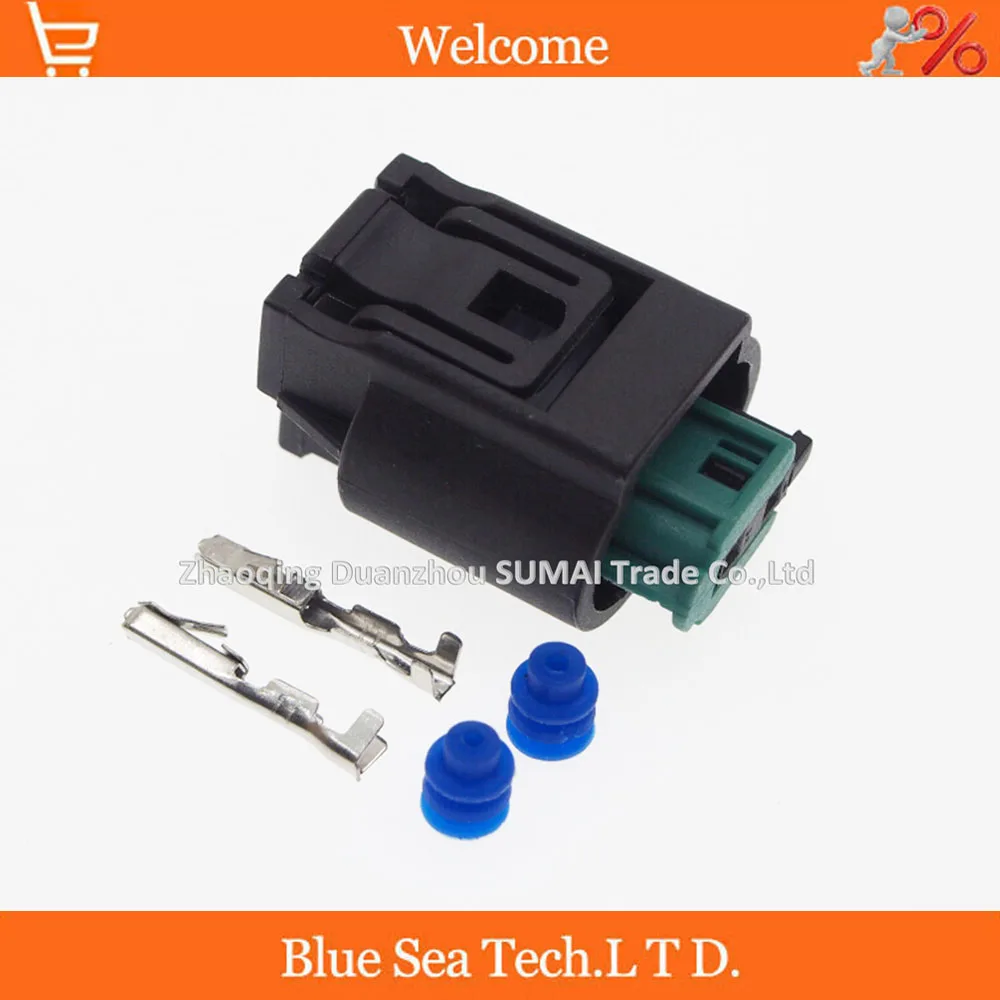 

Sample,1-967644-1 2Pin 1.0mm Auto connector,water Temp sensor plug,Car Temp Electrical connector for BMW,Buick.etc