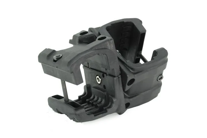 Tactical magazine pouch bag parts MP7 Double clip black DE (5)