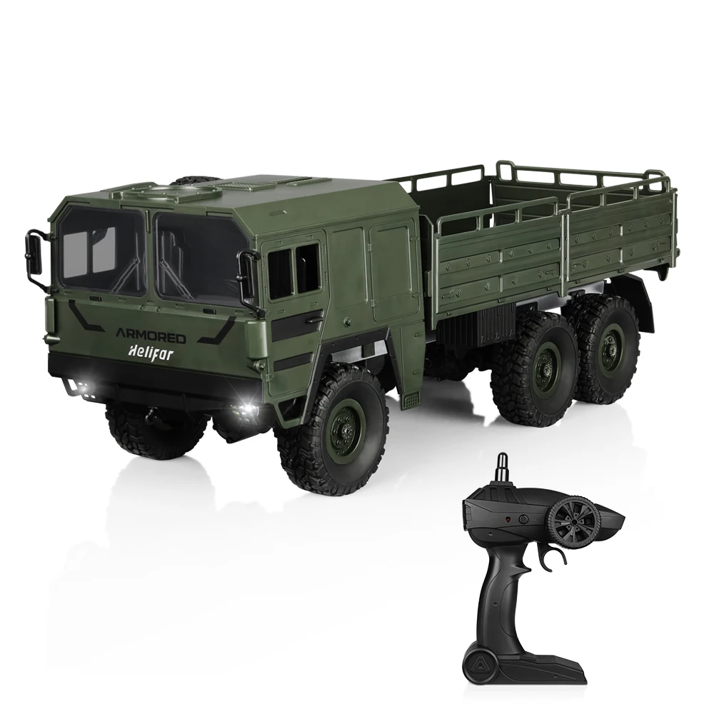 Helifar HB-NB2805 Р/У Машинки 1: 16 военных RC автомобиль настоящая крутая игрушка для детей модель коллекционеров сильный для защиты от падения сопротивления автомобильные подарки - Цвет: Army Green