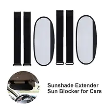 Car Sun Protector Anti-Glare Anti-Dazzle Vehicle Visor Sunshade Extender Sun Blocker For Cars Vans Trucks Windshield Sunshade