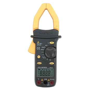 

MASTECH MS2101 AC/DC 1000A Digital Clamp Meter DMM Hz/C clamp meter measured capacitance frequency temperature