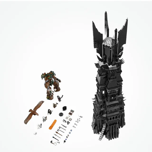 

LEPIN 16010 2430Pcs Lord of the rings Lord of the rings Model set Building Kits Model Compatible legoed 10237
