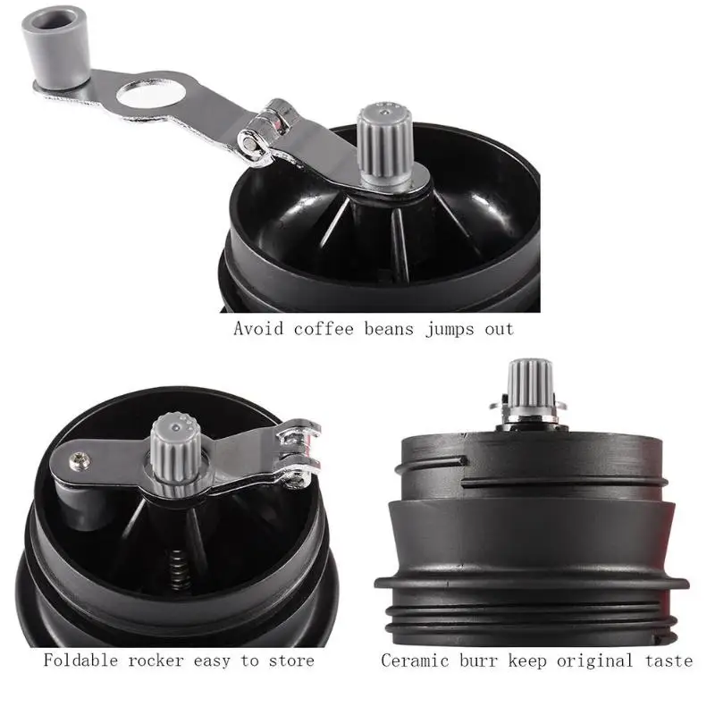 Portable Manual Coffee Grinder Espresso Machine Coffee Hand Grinder Pressing Bottle Pot Coffee Maker Filter Cup Outdoor Travel