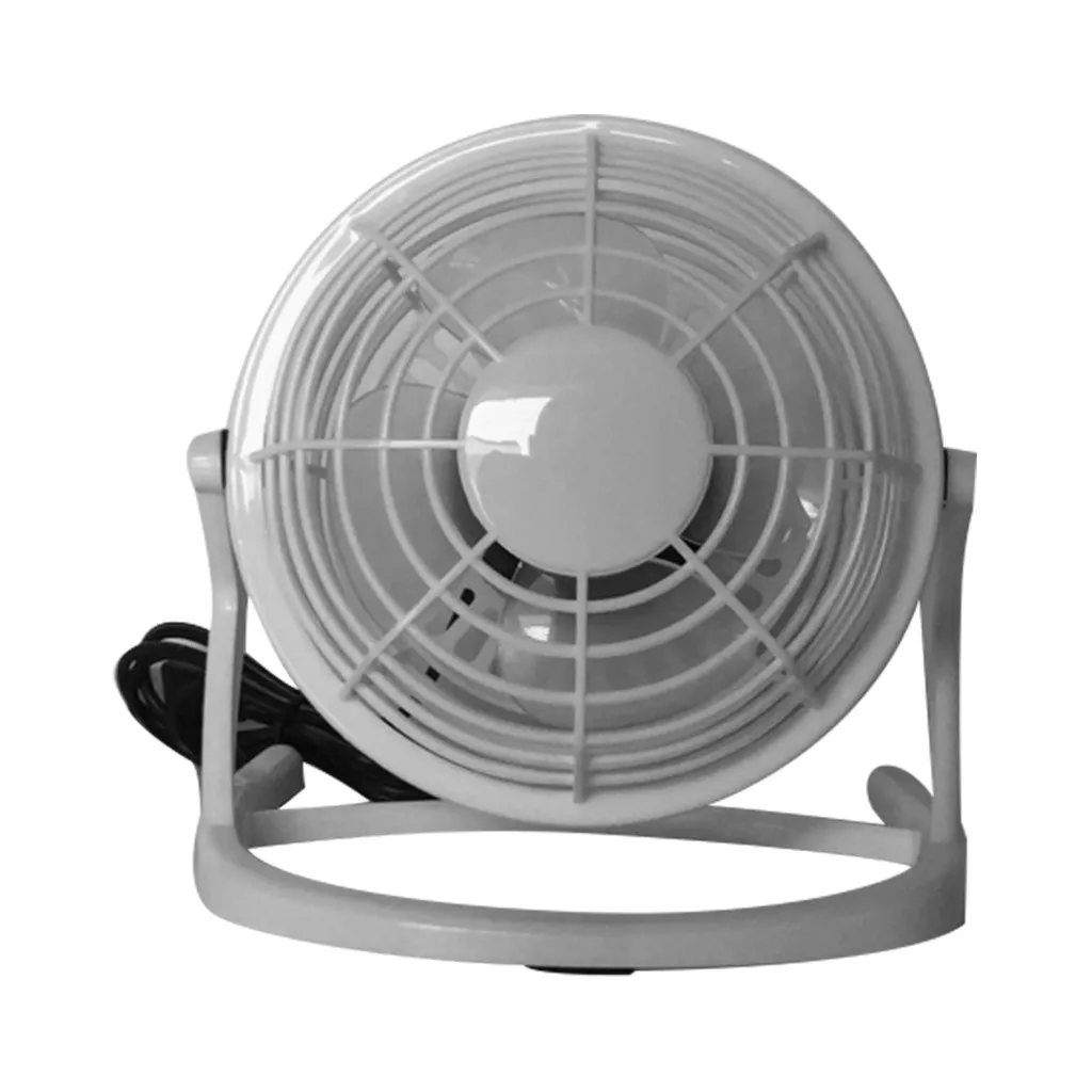 CARPRIE Usb вентилятор мини настольный маленький тихий персональный мини Usb вентилятор питание портативный Настольный вентилятор Usb Перезаряжаемый вентилятор - Цвет: Белый