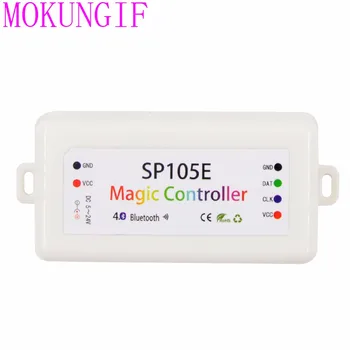 

DC5-24V 2048 Pixels SP105E Magic Controller 4.0 Bluetooth APP Controller WS2801 WS2811 WS2812B SK6812 LDP8806 Strip