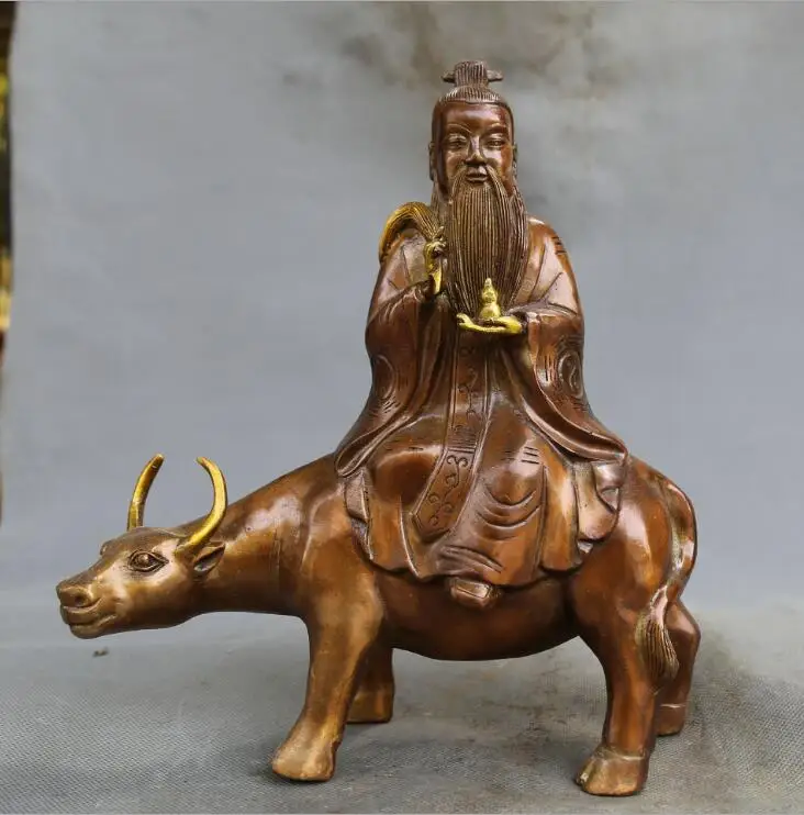 SCY NEW712 +++Bronze too old Laojun statues Lao Tzu | Дом и сад