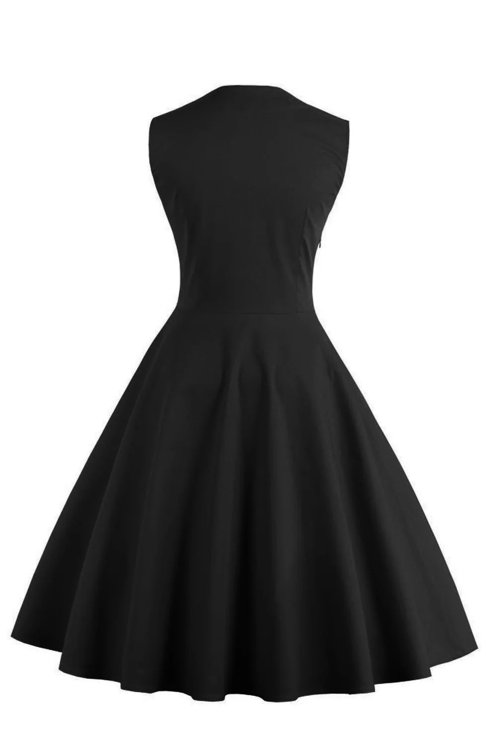 Women Polka Dot Summer Dress-6