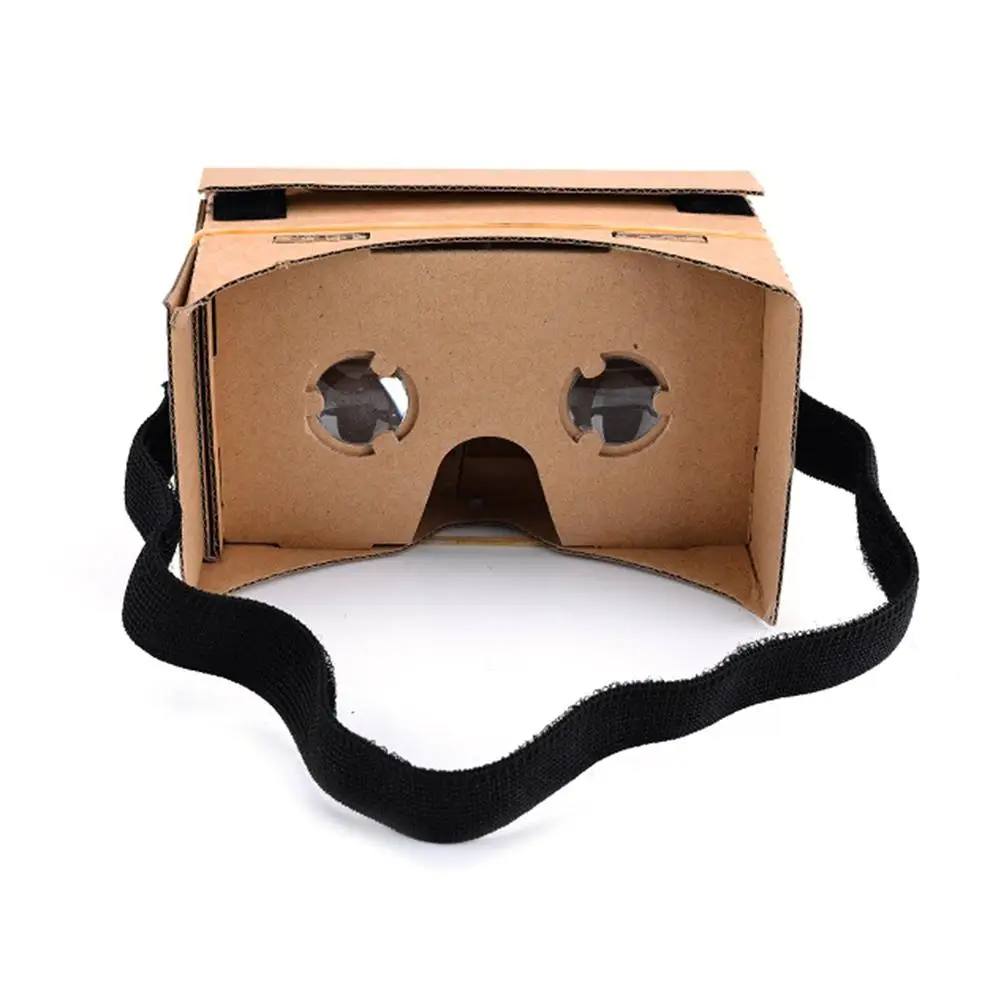 

Carton VR Glasses Headset 3D Virtual Reality Cardboard VR Paper Box Magic Mirror For Smart Phone VR Glasses