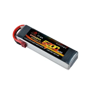

HUONIU Power 7.4V 11.1V 14.8V 22.2V 6200mAh 45C 2S 3S 4S 6S Rechargeable Lipo Battery XT60 T other Plug For RC Drone Car Boat