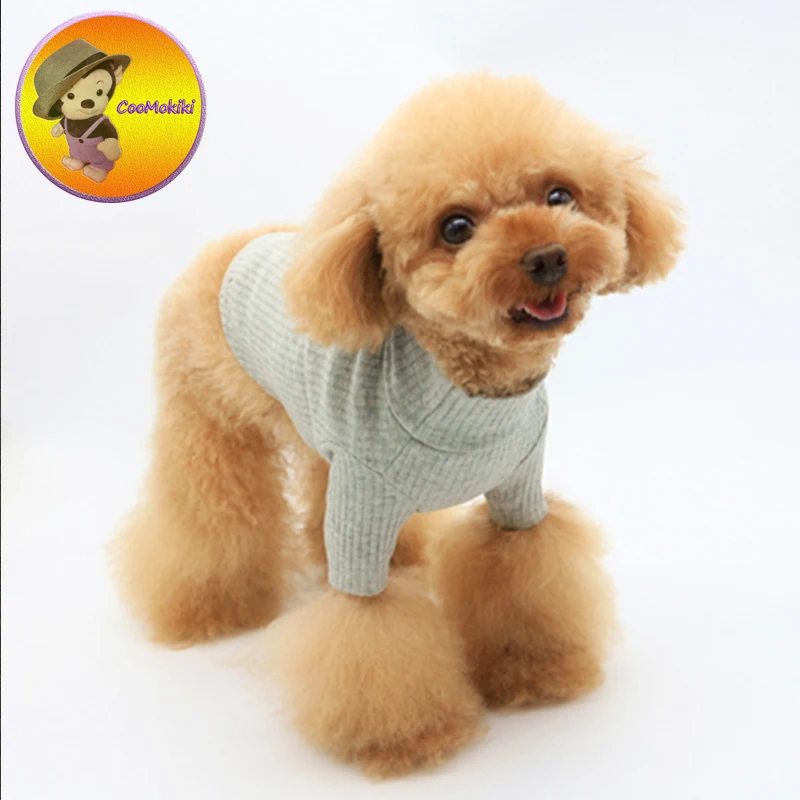 

Three colors 2XS-3XL warm winter Dog sweater sweaters Puppy Clothes Vestidos vest cat Pets dogs coats clothing gentleman style