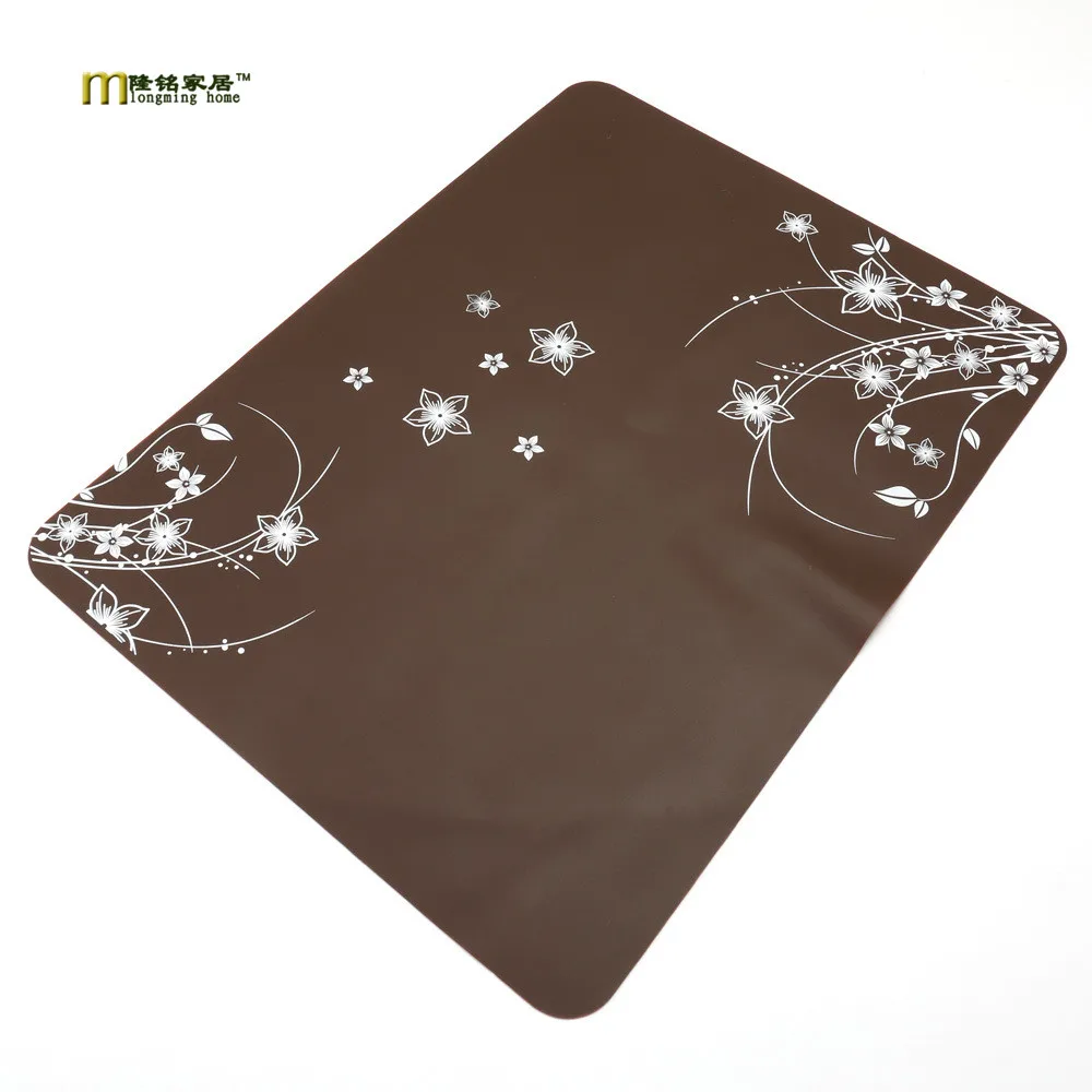 1PC 40x30cm Silicone Mats Baking Liner Best Silicone Oven Mat Heat Insulation Pad Bakeware Kid Table Mat LB 313
