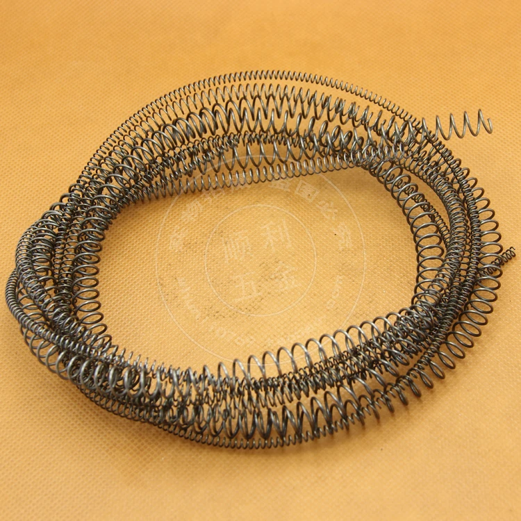 Professional precision coiled compression thin long springs