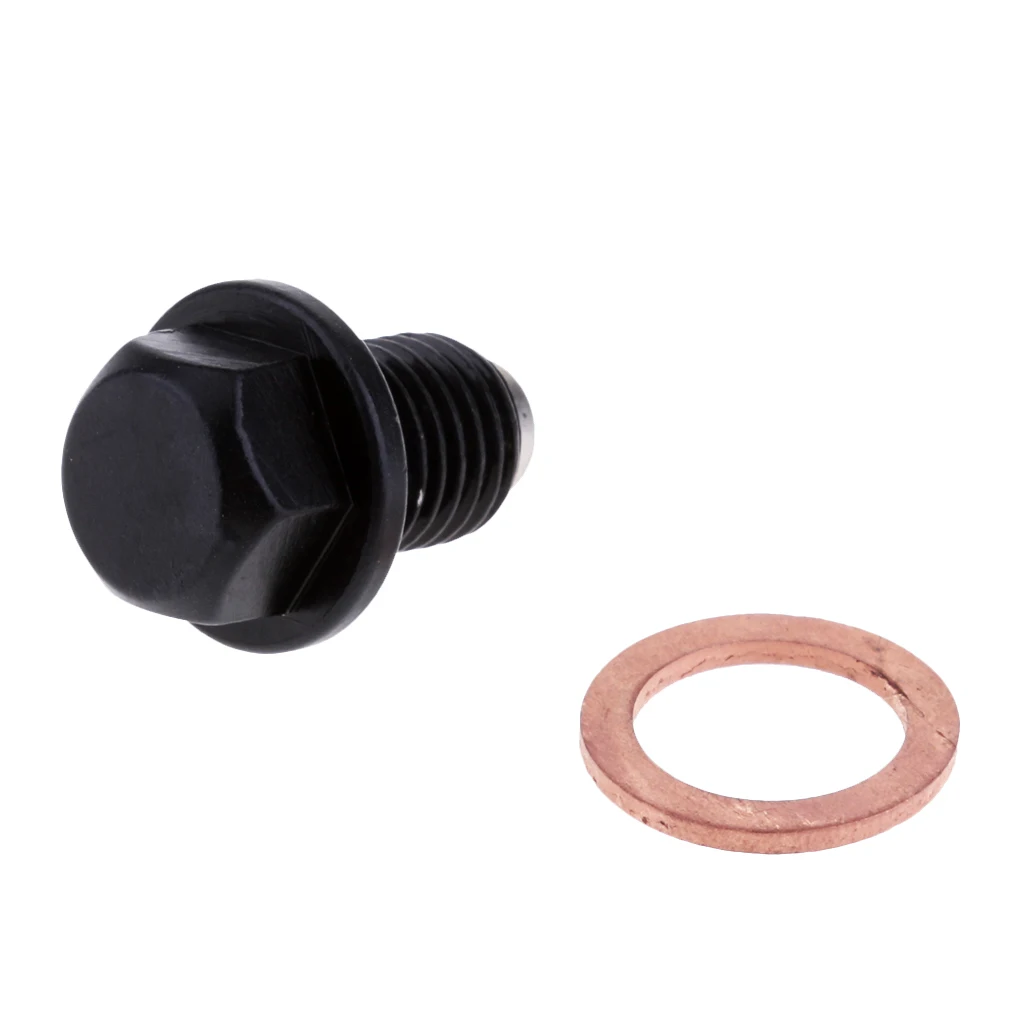Magnetic Oil Drain Plug Bolt for YAMAHA  FZR250/R 1987-1994  ZEAL 1991-1999  FZ400 1997  FZR400RR 1990-1994  SRX400 1985-1999