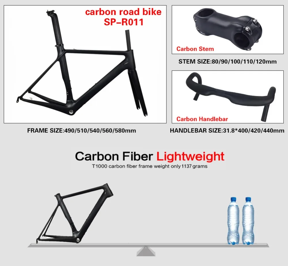 Flash Deal Spcycle 2018 New Carbon Road Bike Complete Road Bicycle With 50mm Carbon Wheels Ultegra 5800/R8000/9000 Groupset Available 10