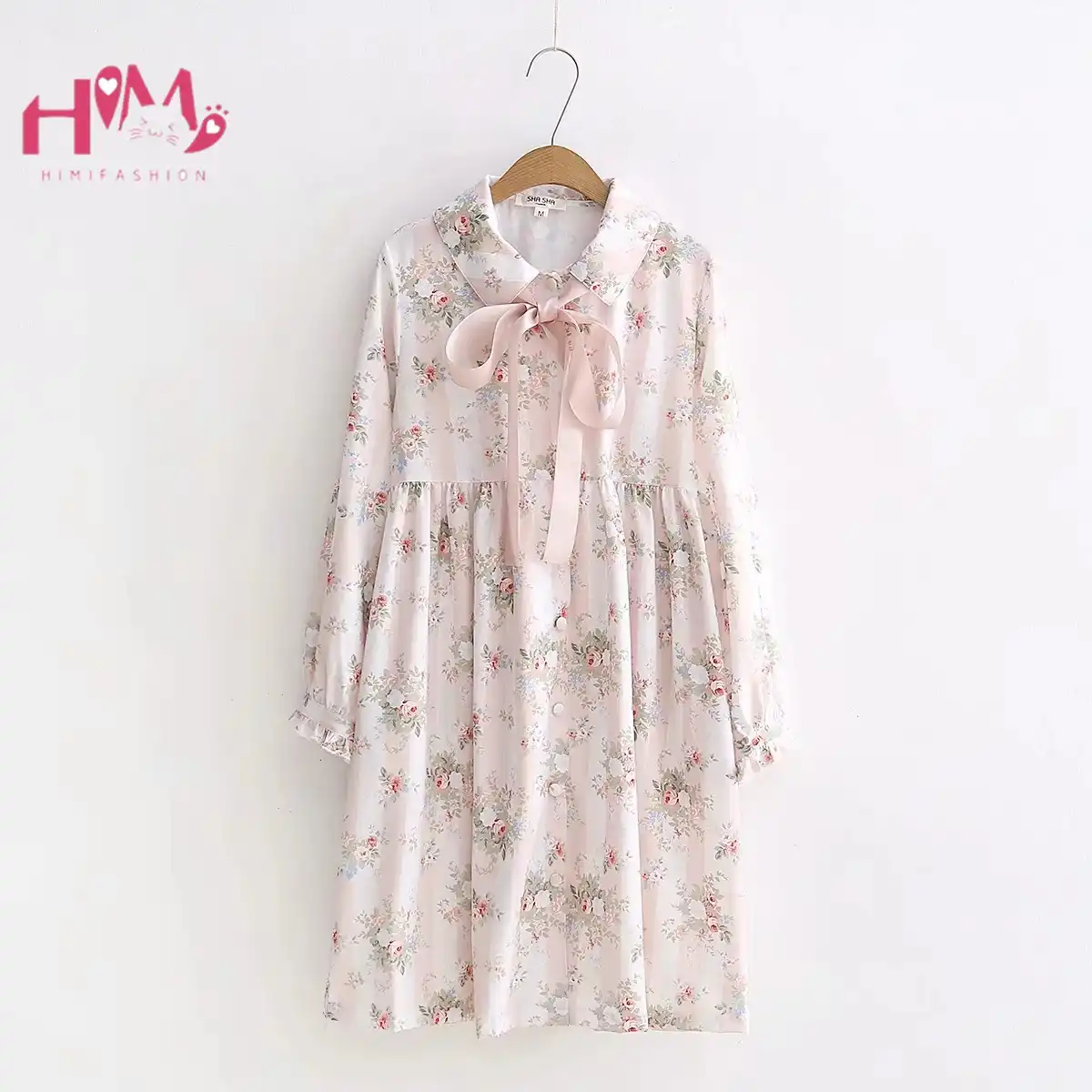 Vintage Rose Dress Cute
