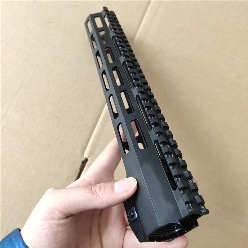 1" 12" 1" AR15 Mlok handguard тонкий Бесплатный Поплавковый M-LOK для винтовки