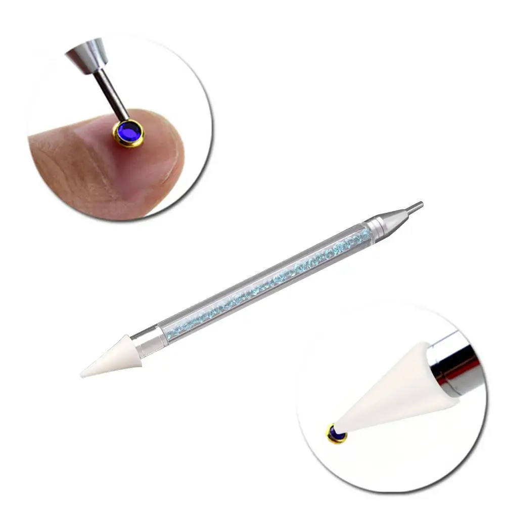 

LanLan Nail Art Tools DIY Diamond Painting Pen Double-end Diamond Pen Holder Phone Cosmetic Tool