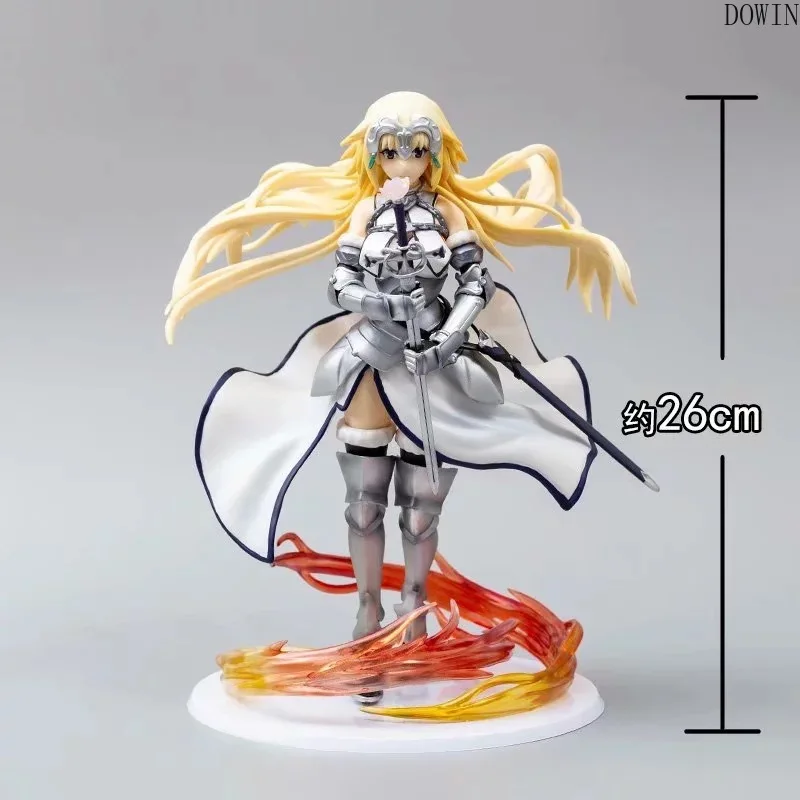 Аниме 26 см Aniplex Fate Apocrypha Jeanne d'Arc Fate Grand Order линейка сексуальные девушки ПВХ Фигурки игрушки для детей подарок