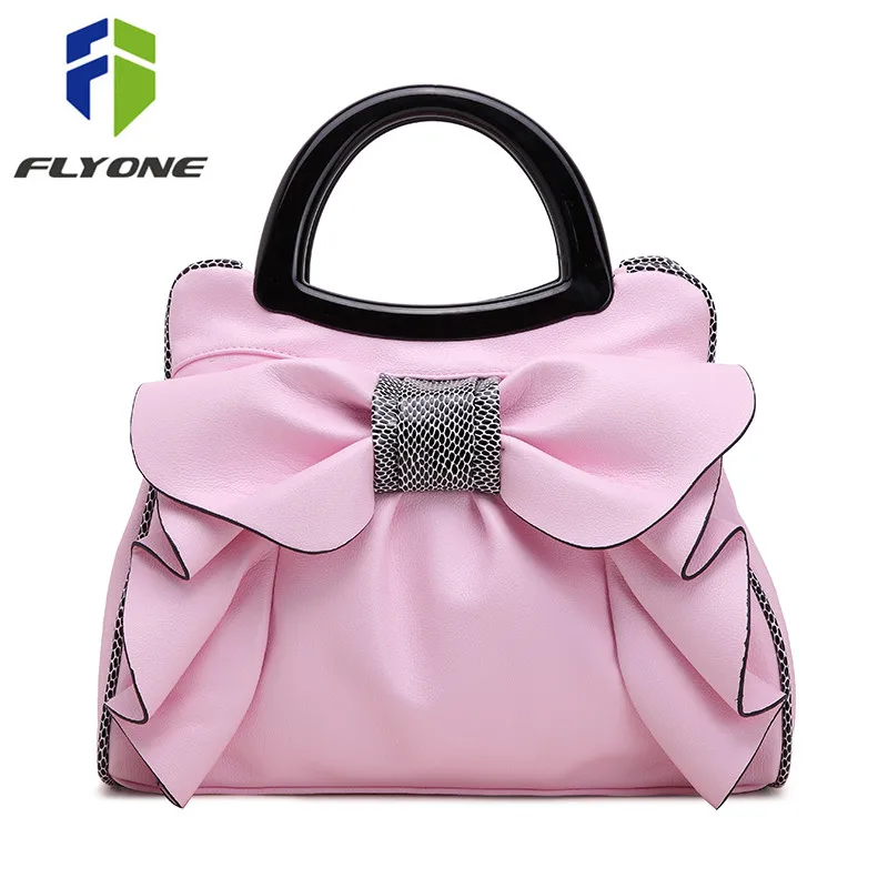 Flyone новые модные сумки с бантом Милая дамская сумка лучший подарок красивый бант для красивой нее FY0146