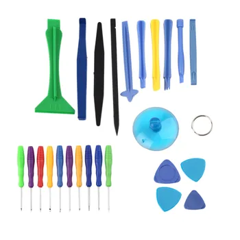 

New 25 in 1 Mobile Cellphone Opening Repair Pry Tool Kit Screwdrivers Sucker Brand New