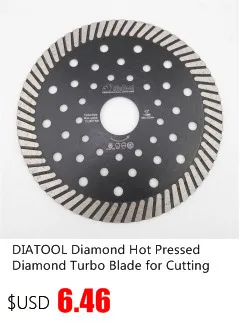 DIATOOL 5 шт. 14 дюймов горячего прессования продолжить Rim Алмазный диск отрезной диск 350 мм керамогранит Керамика Мрамор пилы Колесо диск