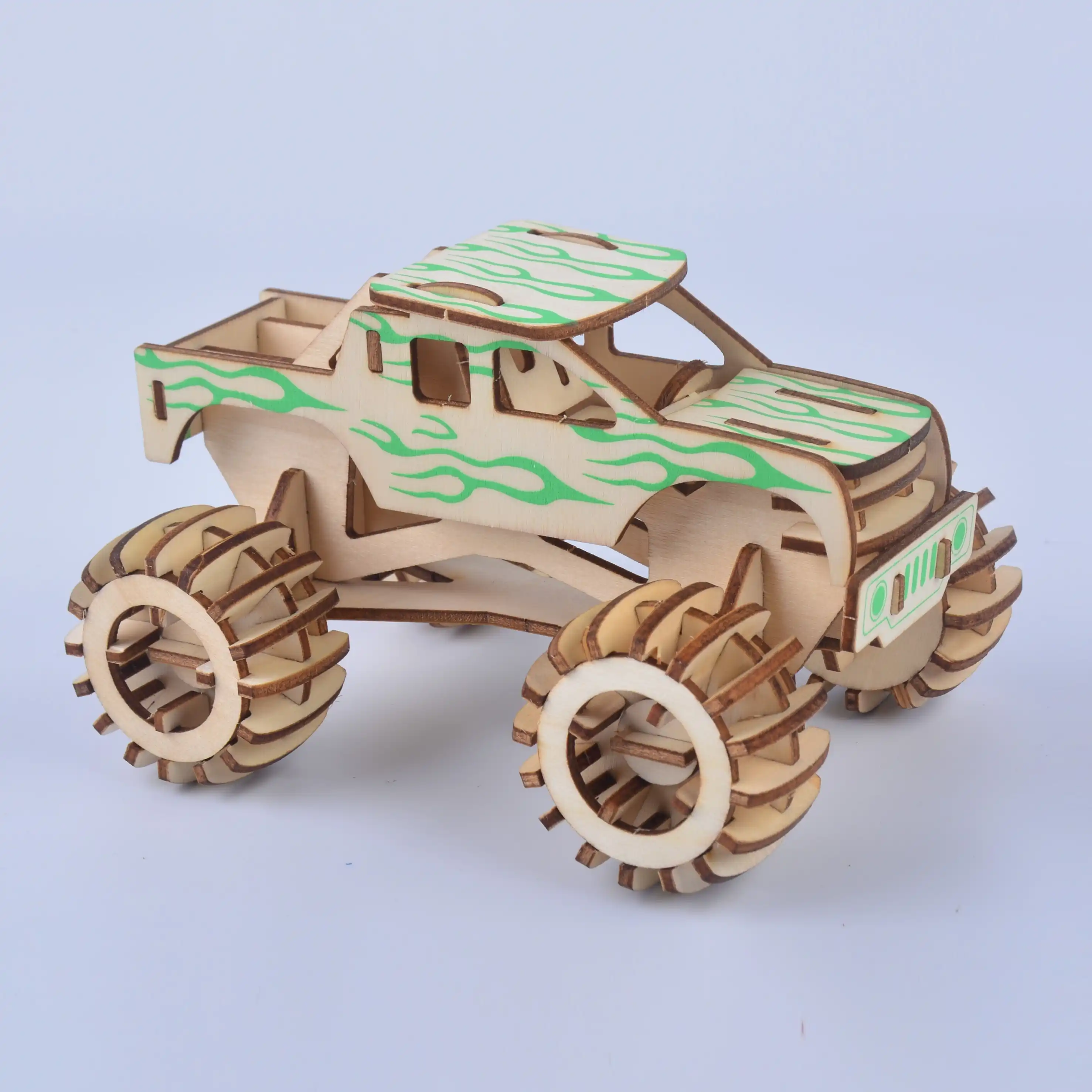 wooden monster truck