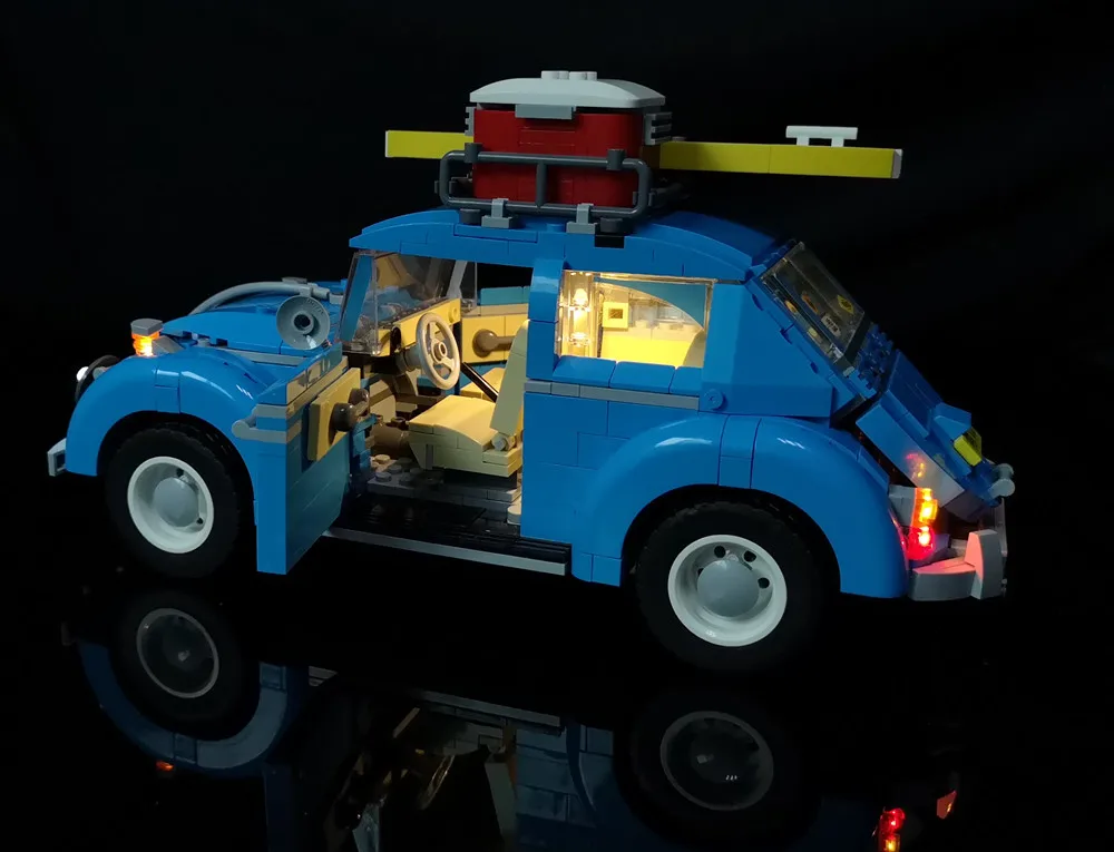 Комплект светодиодных ламп для модели 10252 Beetle и 21003 (комплект автомобильных