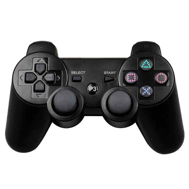 

Wireless Bluetooth Solid Color Controller For Sony PlayStation Dualshock 3 PS3 Controller Vibration Gamepad For Play Sation 3