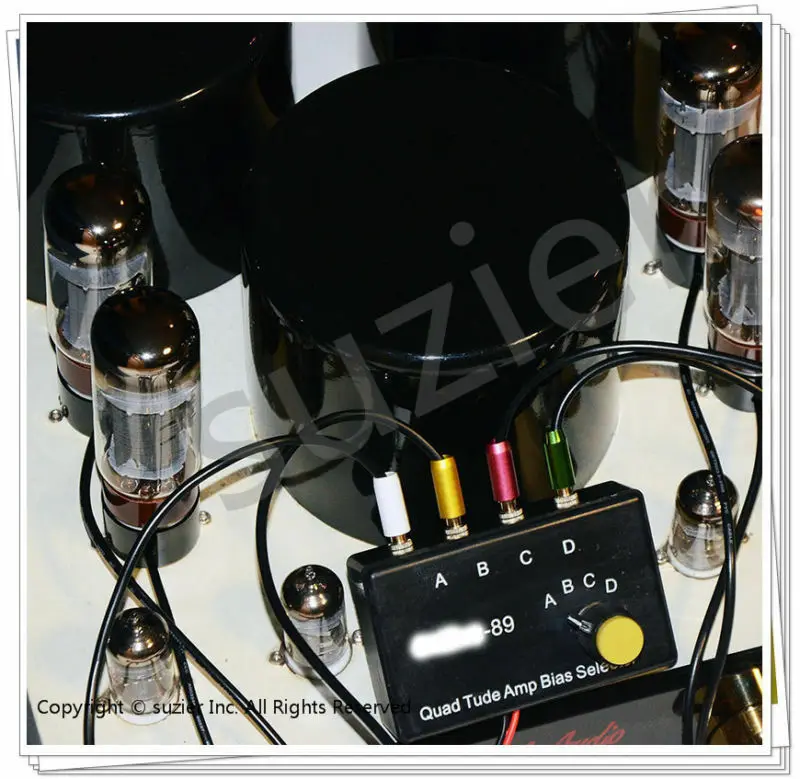 EL34 KT88 6L6 6V6 6550 Quad вакуумный ламповый усилитель смещения тестер Suzier T3