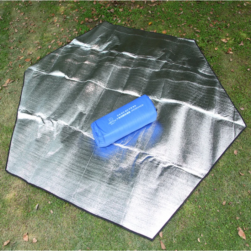 free shipping Aluminum Film EVA Dampproof Mat Waterproof Sleeping