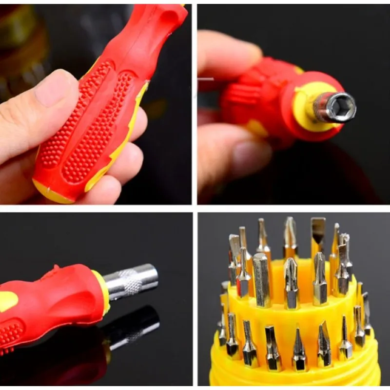 flexible screwdriver set precision hex pocket screwdriver bits ...