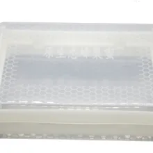 20 шт 500 г гнездо медовый ящик из прозрачного пластика сотовая коробка-гнездо