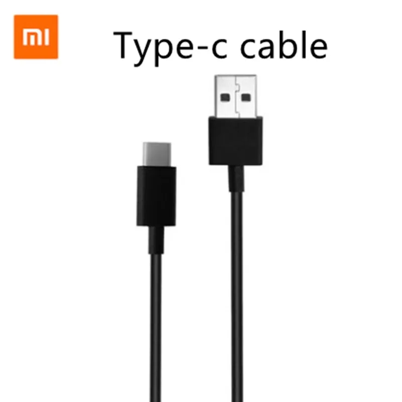 

Original Xiaomi Mi 2A Charger Cable USB type C 100cm white Charger Power Cable for Mi 6 8 SE Mix 2s mix 2 max 2 mi4c mi 5 5s