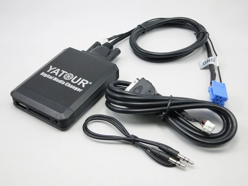 Yatour YT-M07 for iPod iPhone USB SD AUX Digital Media Changer for ISO 8-Pin VW Audi Skoda Head Unit Radio Audio Car MP3 Player bluetooth-digital-audio-player