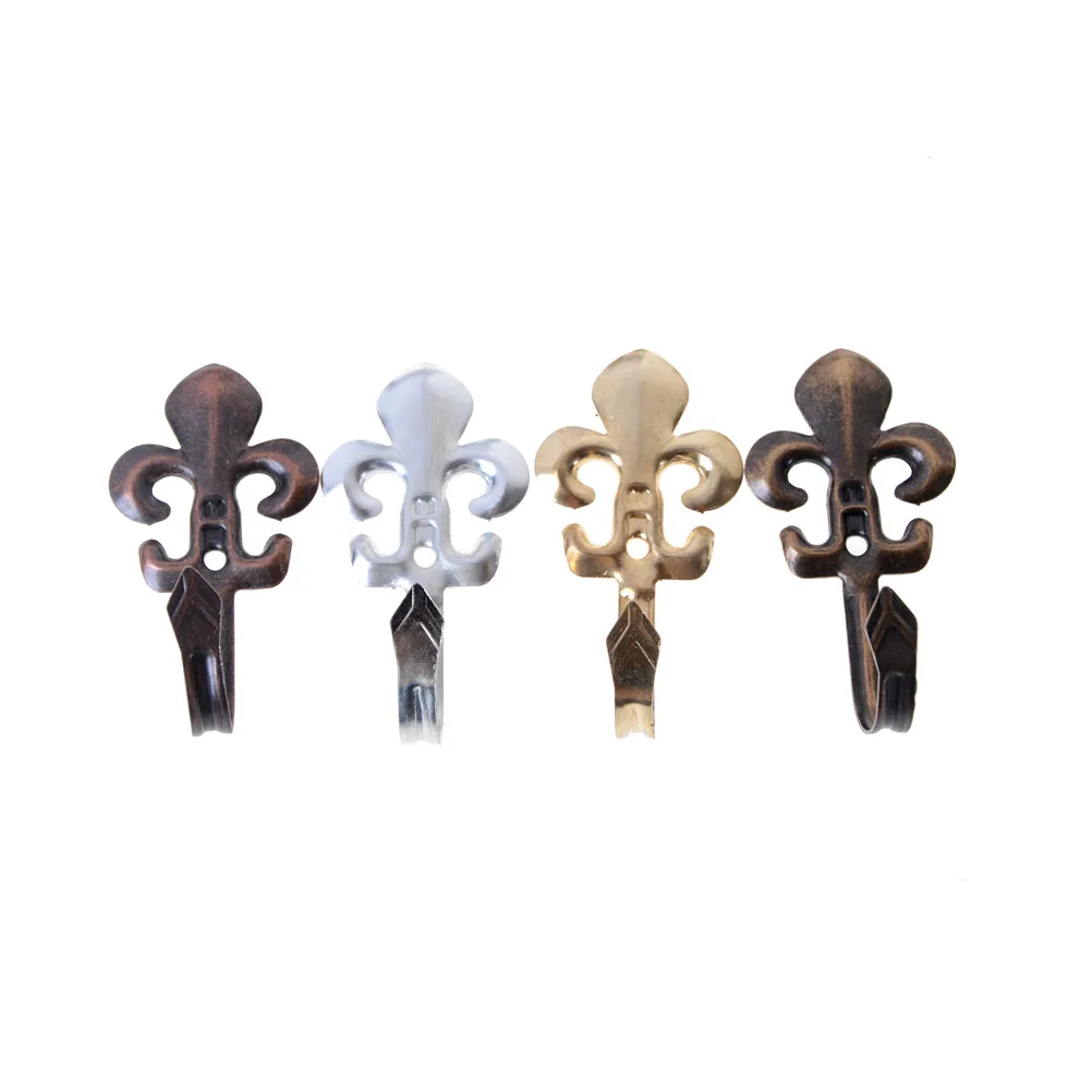 

Vintage Hooks For Clothes Coat Hat Bag Towel Hanger Bathroom Wall Hook Plum Blossom Style Antique Hanger Hook 1 Pair